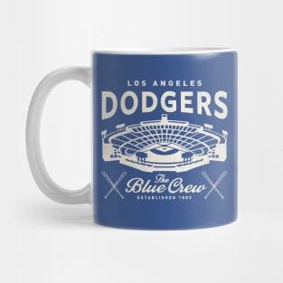 Vintage Dodgers 3 by Buck Tee Mug